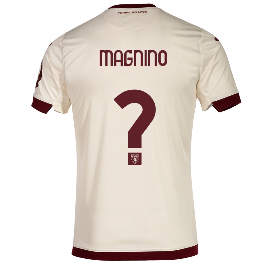 Niño Camiseta Emanuele Magnino #0 Champán 2ª Equipación 2023/24 La Camisa Perú