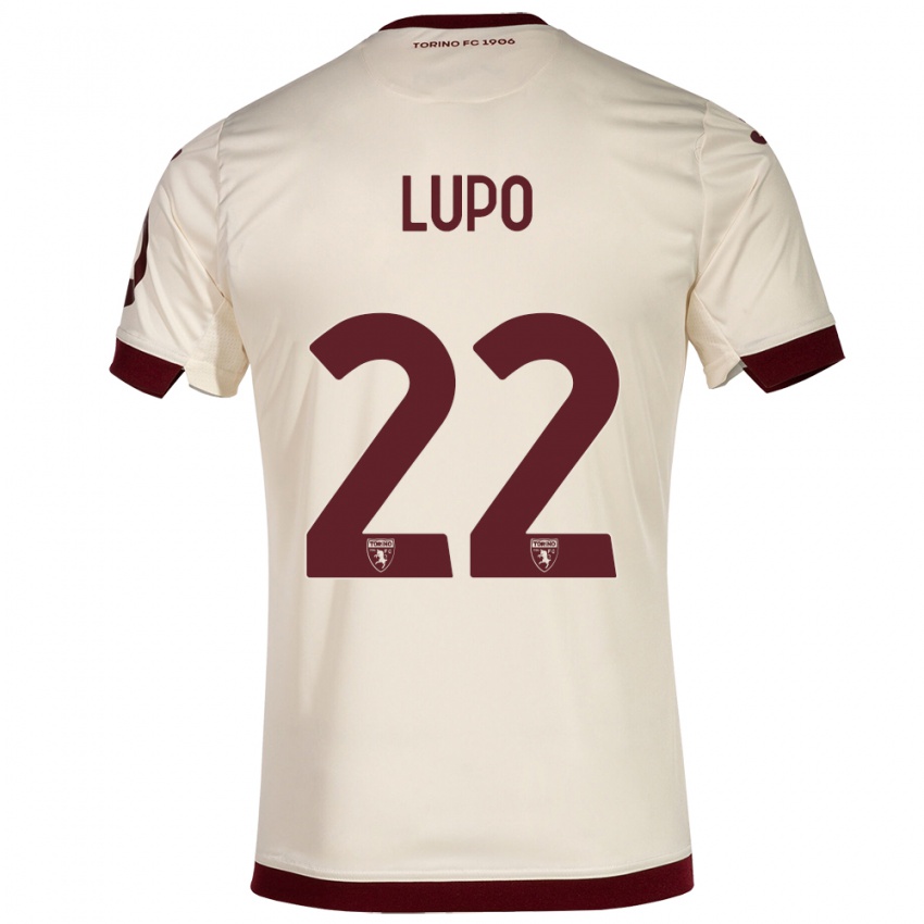 Niño Camiseta Enrica Lupo #22 Champán 2ª Equipación 2023/24 La Camisa Perú