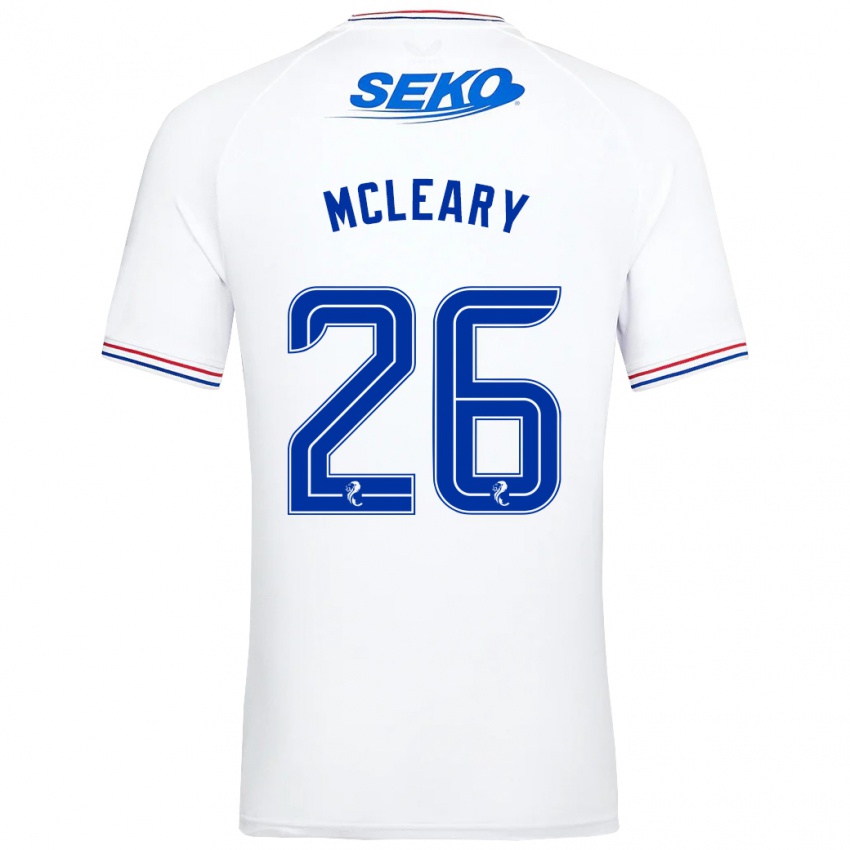 Niño Camiseta Jodi Mcleary #26 Blanco 2ª Equipación 2023/24 La Camisa Perú