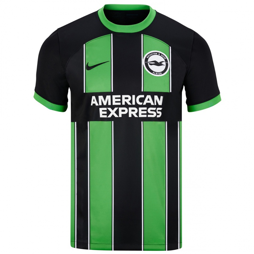 Niño Camiseta Harry Mills #0 Verde Negro 2ª Equipación 2023/24 La Camisa Perú