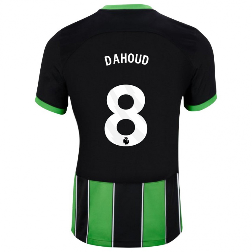 Niño Camiseta Mahmoud Dahoud #8 Verde Negro 2ª Equipación 2023/24 La Camisa Perú