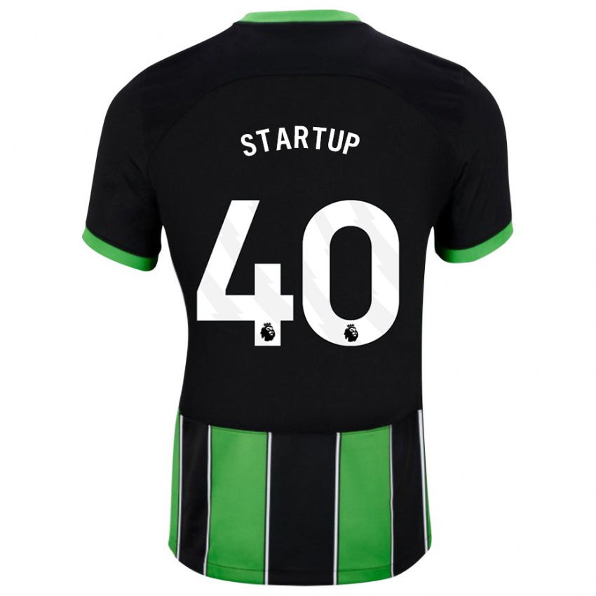 Niño Camiseta Katie Startup #40 Verde Negro 2ª Equipación 2023/24 La Camisa Perú