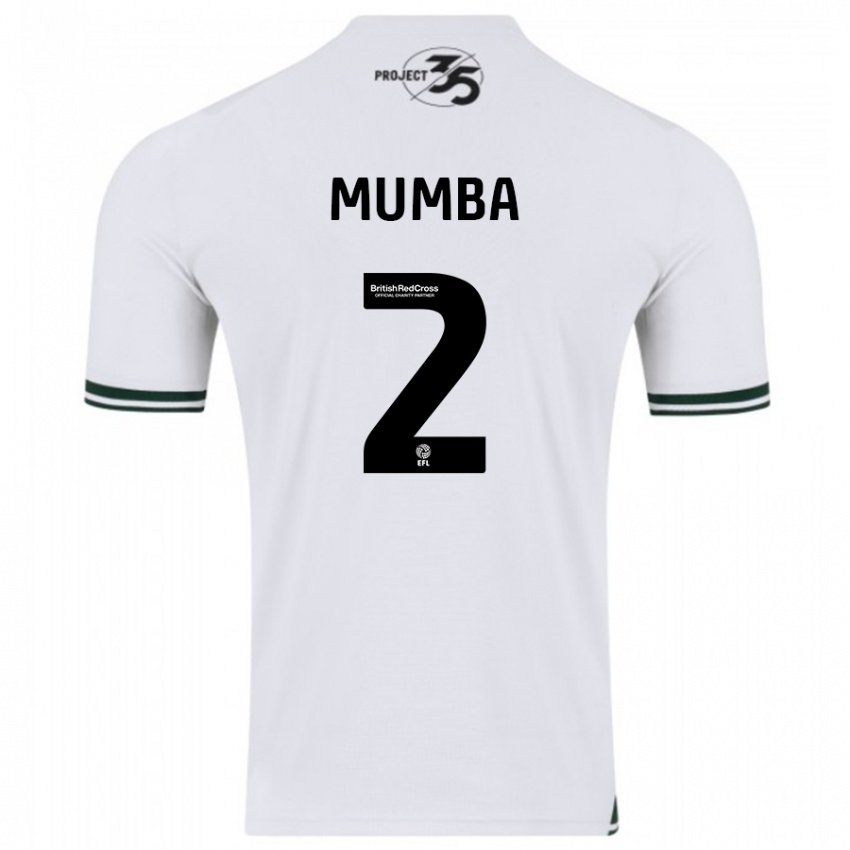 Niño Camiseta Bali Mumba #2 Blanco 2ª Equipación 2023/24 La Camisa Perú