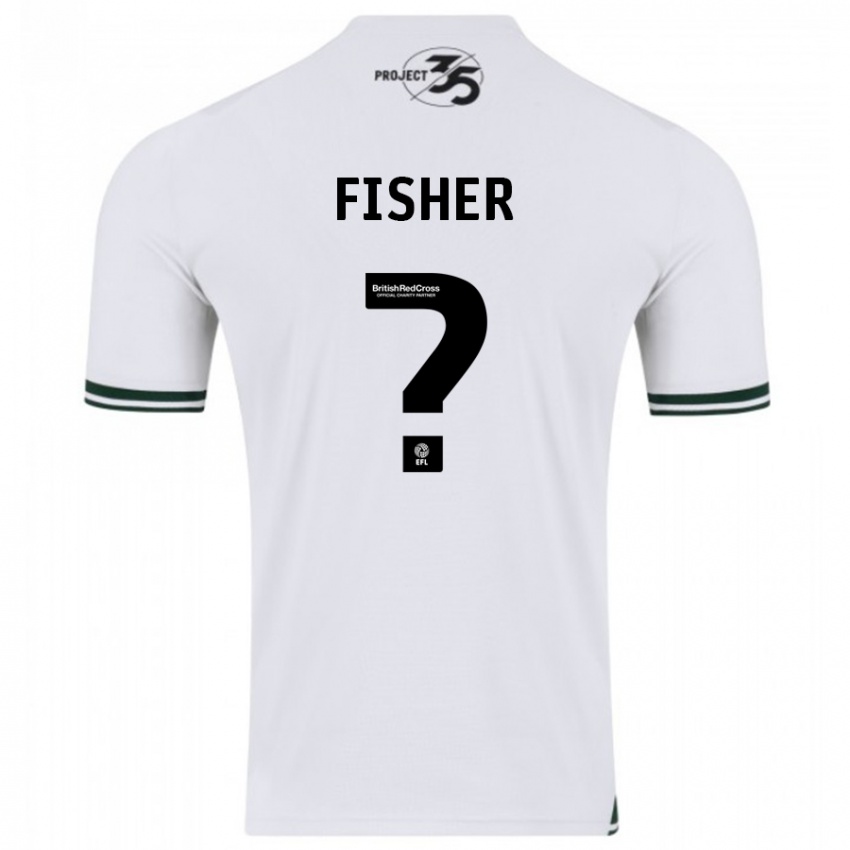 Niño Camiseta Cole Fisher #0 Blanco 2ª Equipación 2023/24 La Camisa Perú