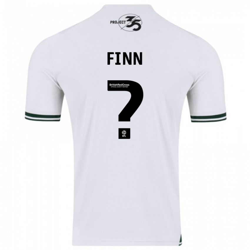 Niño Camiseta Tegan Finn #0 Blanco 2ª Equipación 2023/24 La Camisa Perú