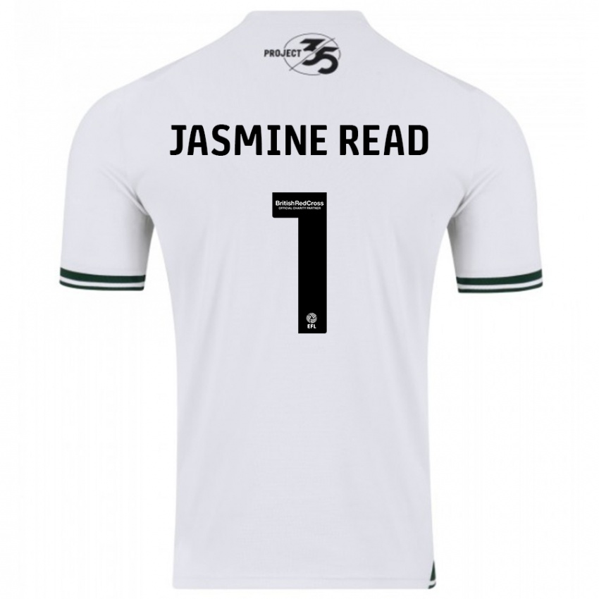 Niño Camiseta Jasmine Read #1 Blanco 2ª Equipación 2023/24 La Camisa Perú