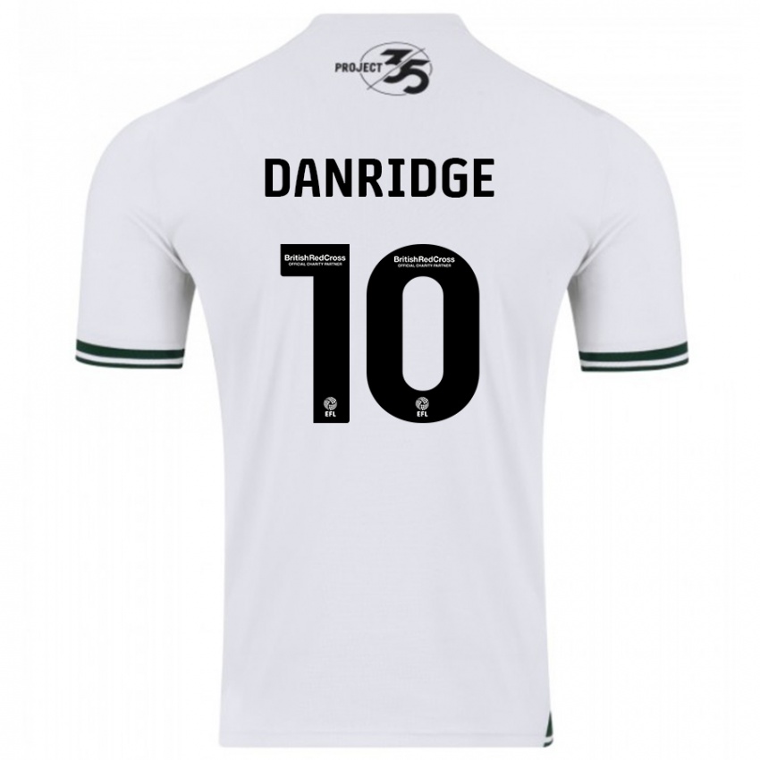 Niño Camiseta Rebecca Danridge #10 Blanco 2ª Equipación 2023/24 La Camisa Perú