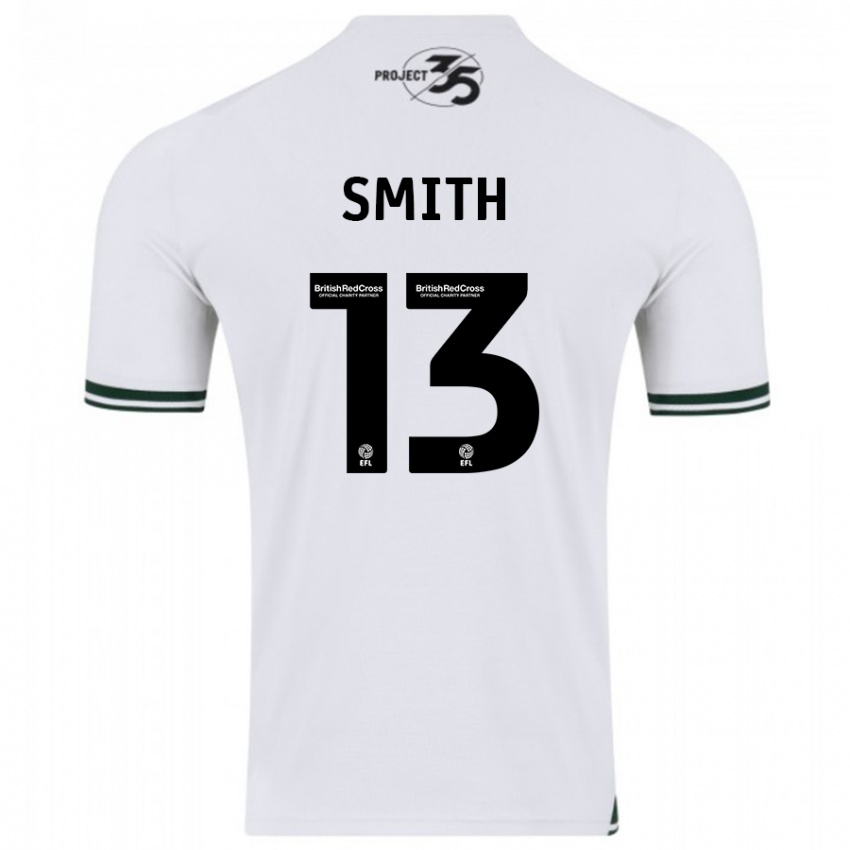 Niño Camiseta Grace Smith #13 Blanco 2ª Equipación 2023/24 La Camisa Perú