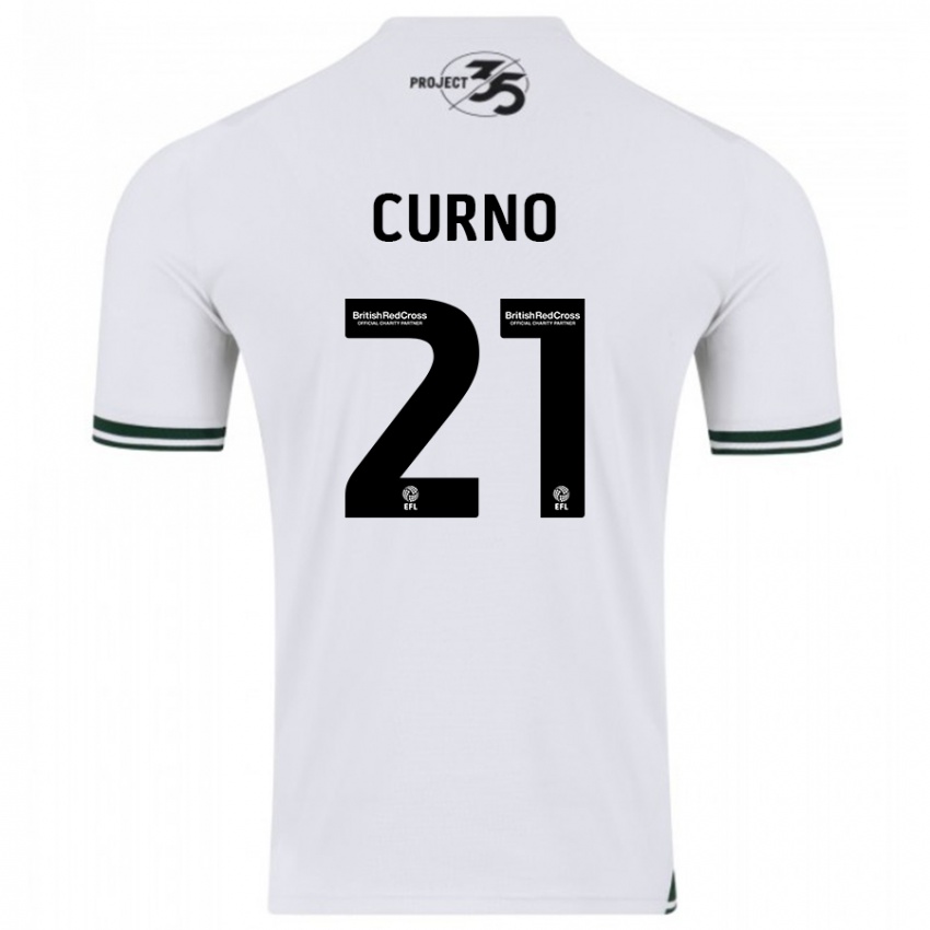 Niño Camiseta Maddi Curno #21 Blanco 2ª Equipación 2023/24 La Camisa Perú