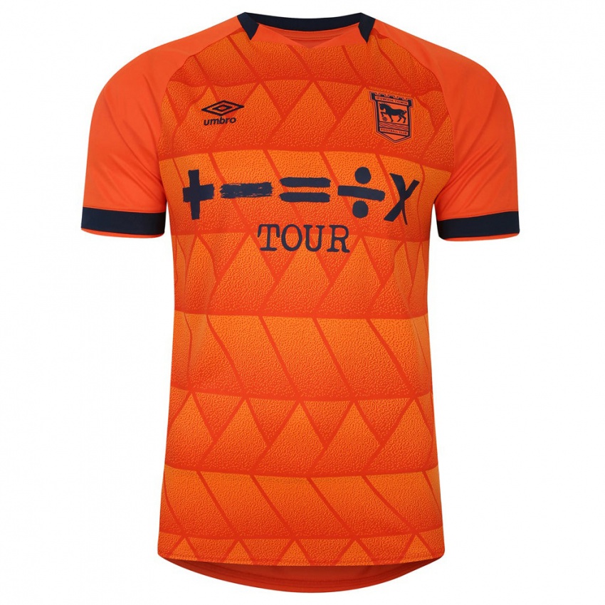 Niño Camiseta Abbie Lafayette #8 Naranja 2ª Equipación 2023/24 La Camisa Perú