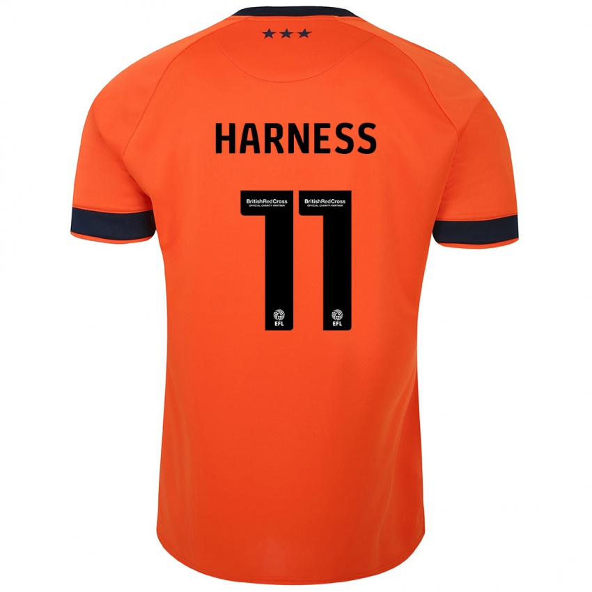 Niño Camiseta Marcus Harness #11 Naranja 2ª Equipación 2023/24 La Camisa Perú