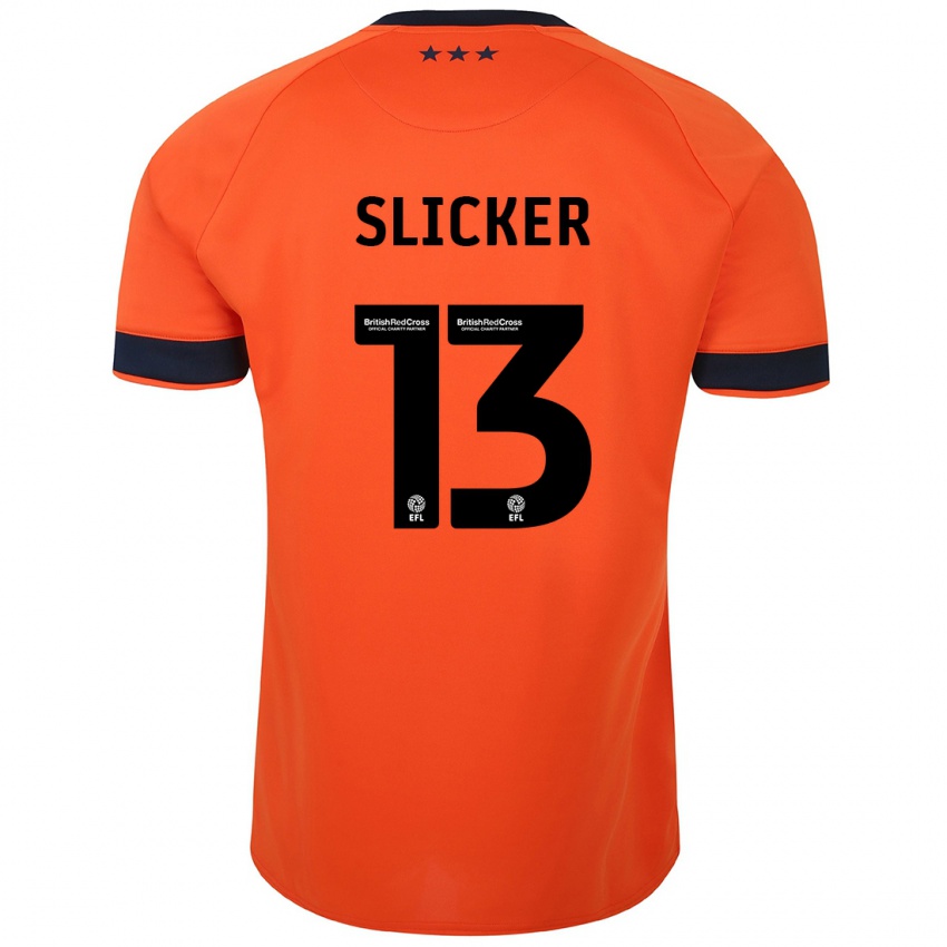 Niño Camiseta Cieran Slicker #13 Naranja 2ª Equipación 2023/24 La Camisa Perú