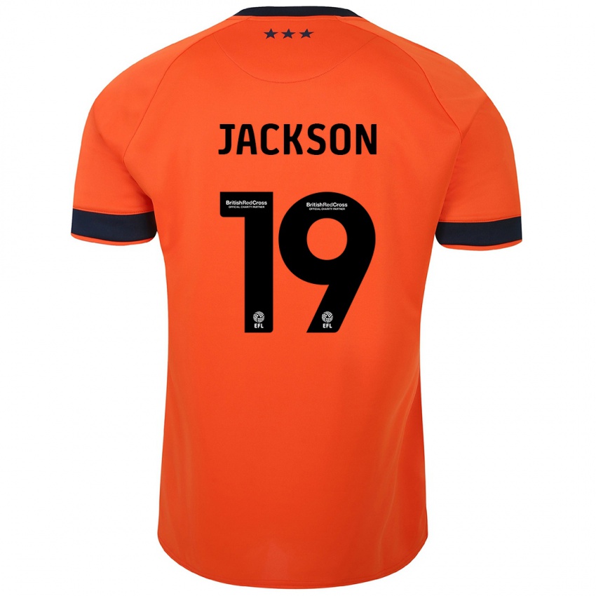 Niño Camiseta Kayden Jackson #19 Naranja 2ª Equipación 2023/24 La Camisa Perú