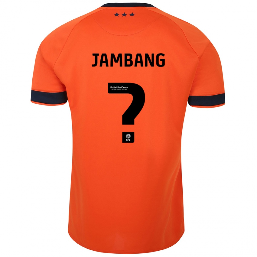 Niño Camiseta Ayyuba Jambang #0 Naranja 2ª Equipación 2023/24 La Camisa Perú