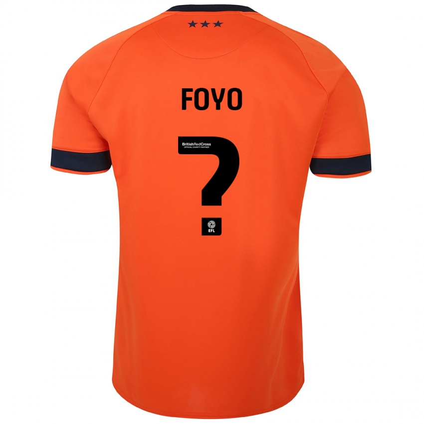 Niño Camiseta Osman Foyo #0 Naranja 2ª Equipación 2023/24 La Camisa Perú