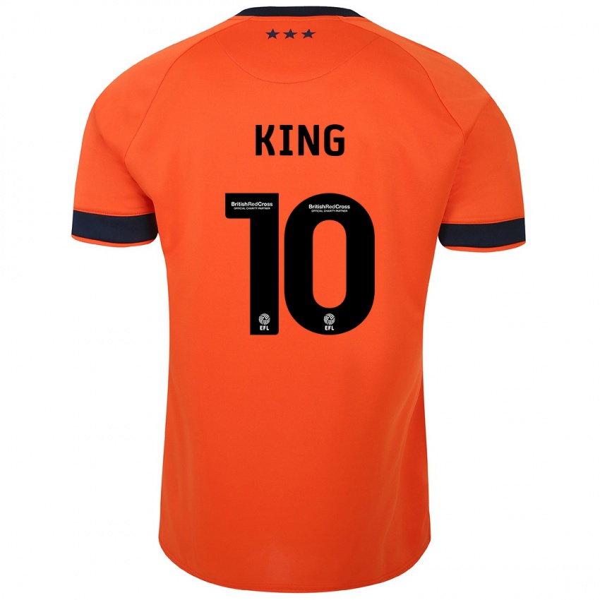 Niño Camiseta Eloise King #10 Naranja 2ª Equipación 2023/24 La Camisa Perú