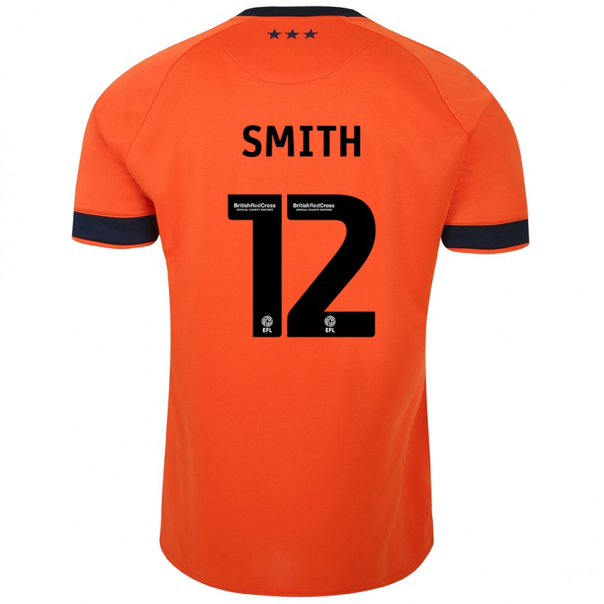 Niño Camiseta Olivia Smith #12 Naranja 2ª Equipación 2023/24 La Camisa Perú