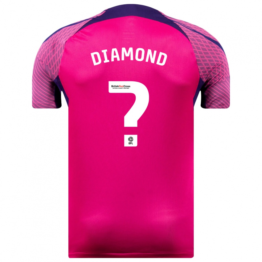 Niño Camiseta Jack Diamond #0 Morado 2ª Equipación 2023/24 La Camisa Perú