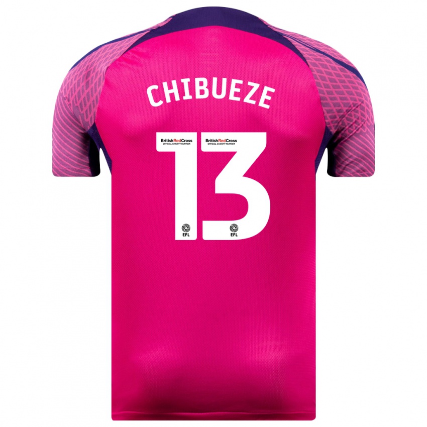 Niño Camiseta Kelechi Chibueze #13 Morado 2ª Equipación 2023/24 La Camisa Perú