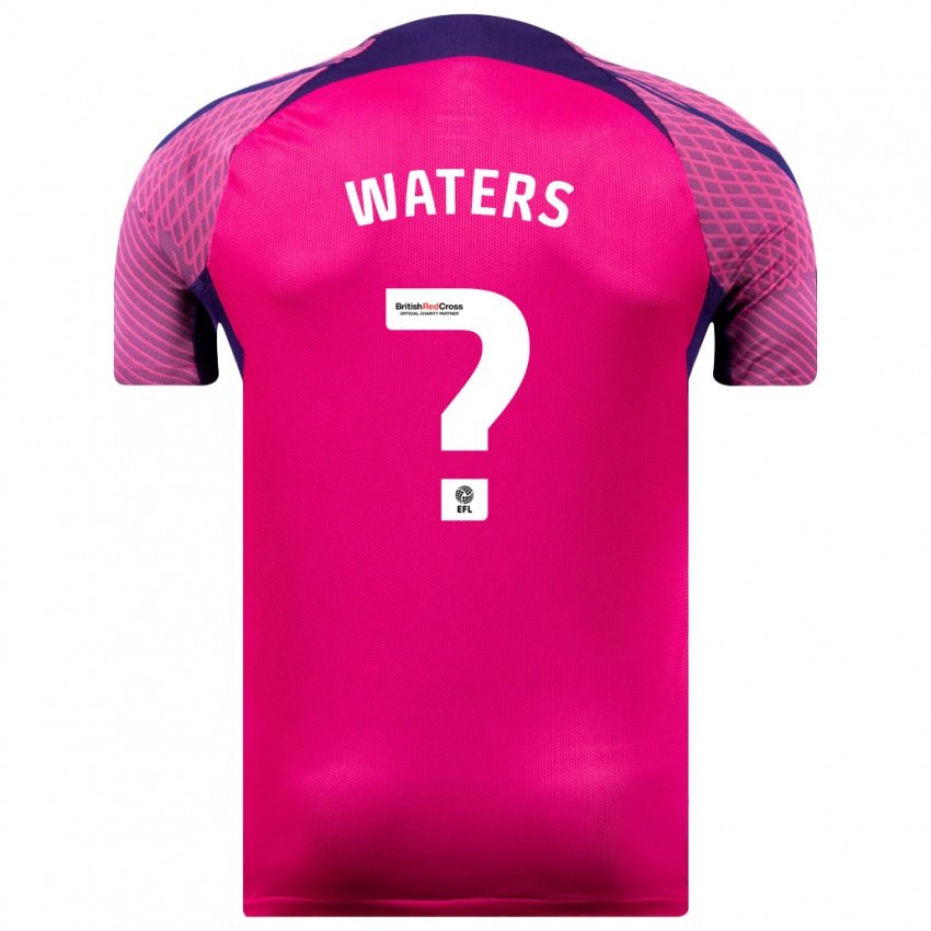 Niño Camiseta Jake Waters #0 Morado 2ª Equipación 2023/24 La Camisa Perú