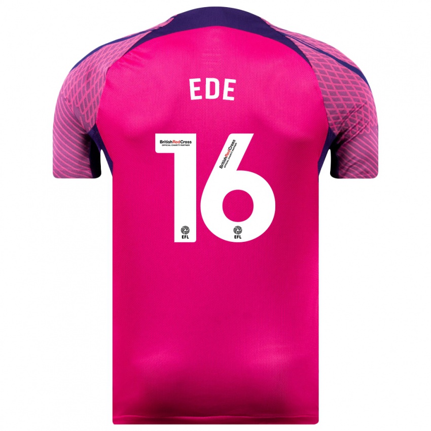 Niño Camiseta Grace Ede #16 Morado 2ª Equipación 2023/24 La Camisa Perú