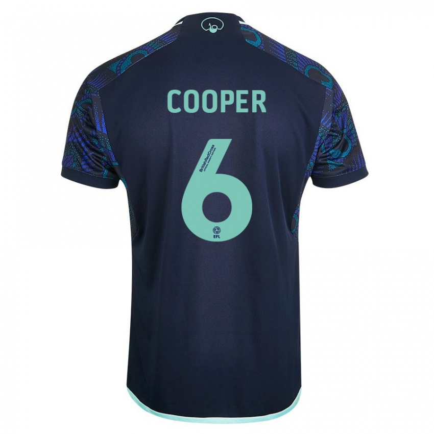 Niño Camiseta Liam Cooper #6 Azul 2ª Equipación 2023/24 La Camisa Perú