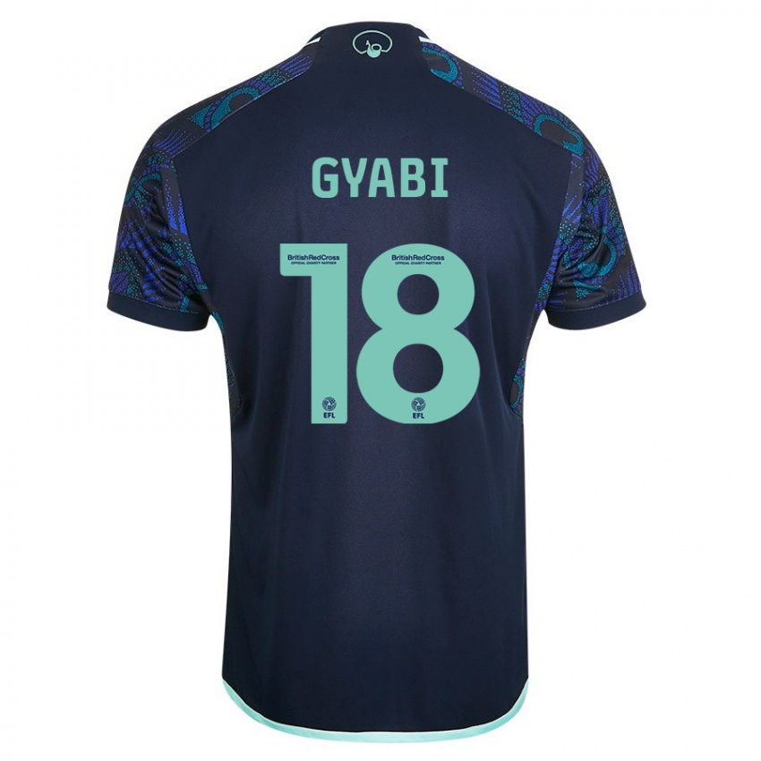 Niño Camiseta Darko Gyabi #18 Azul 2ª Equipación 2023/24 La Camisa Perú