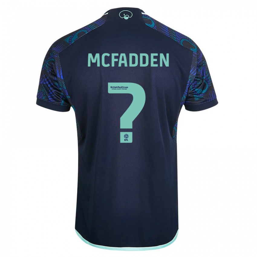 Niño Camiseta Max Mcfadden #0 Azul 2ª Equipación 2023/24 La Camisa Perú