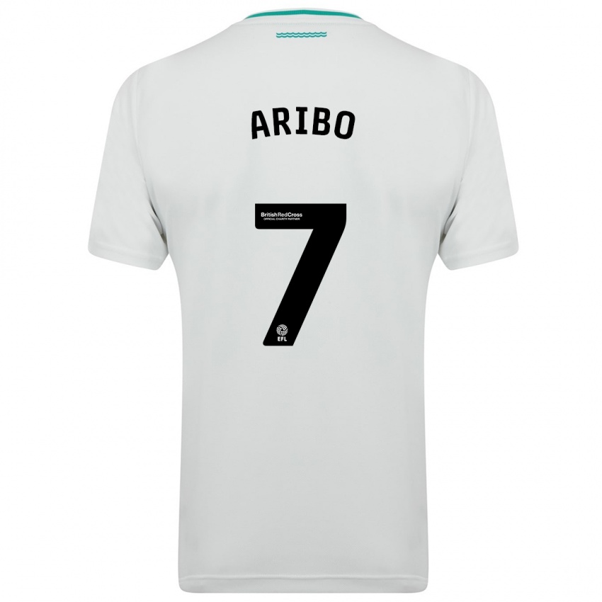 Niño Camiseta Joe Aribo #7 Blanco 2ª Equipación 2023/24 La Camisa Perú