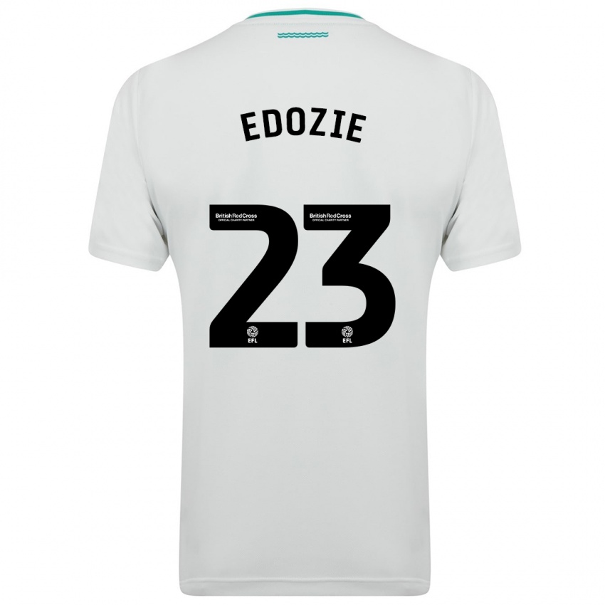 Niño Camiseta Samuel Edozie #23 Blanco 2ª Equipación 2023/24 La Camisa Perú