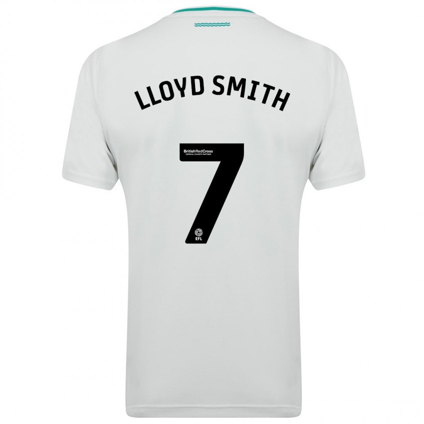 Niño Camiseta Lexi Lloyd-Smith #7 Blanco 2ª Equipación 2023/24 La Camisa Perú