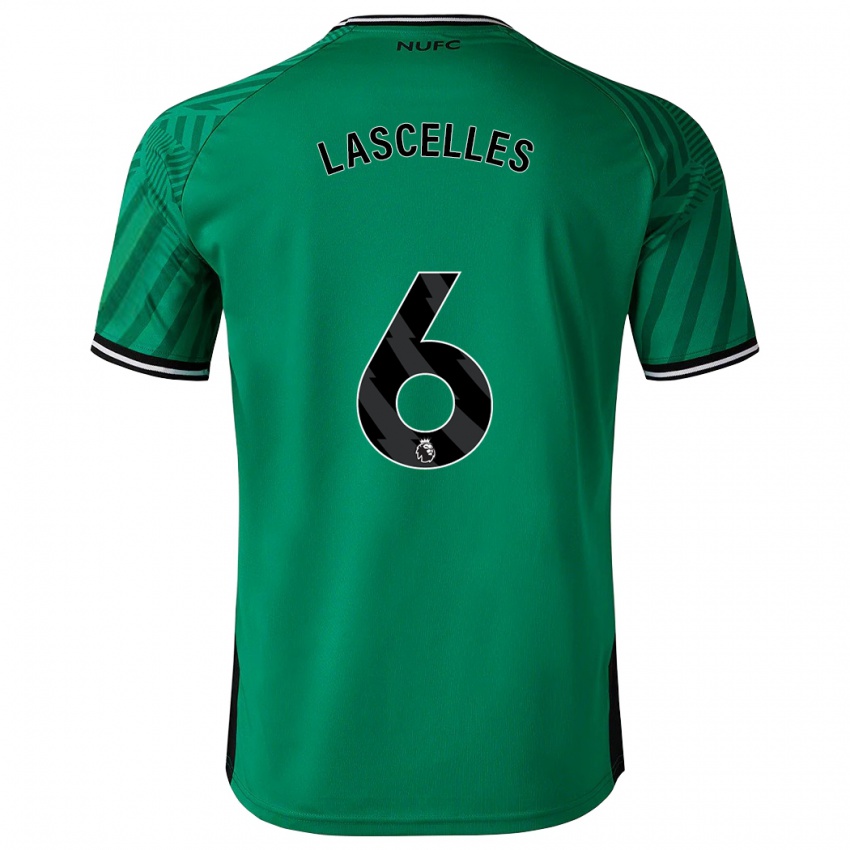 Niño Camiseta Jamaal Lascelles #6 Verde 2ª Equipación 2023/24 La Camisa Perú