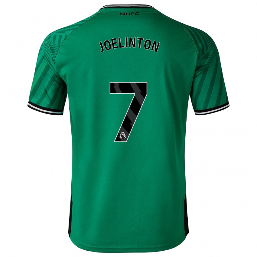 Niño Camiseta Joelinton #7 Verde 2ª Equipación 2023/24 La Camisa Perú