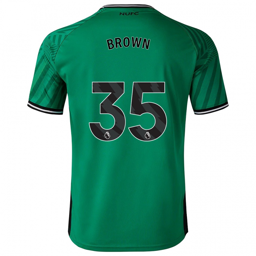 Niño Camiseta Will Brown #35 Verde 2ª Equipación 2023/24 La Camisa Perú