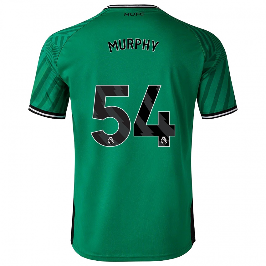 Niño Camiseta Alex Murphy #54 Verde 2ª Equipación 2023/24 La Camisa Perú