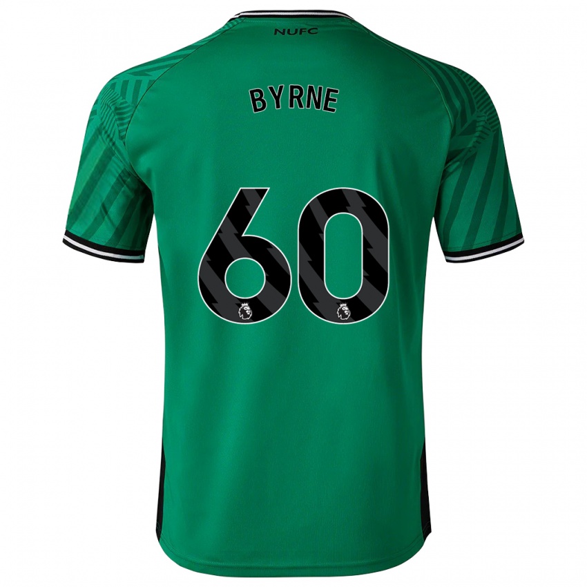 Niño Camiseta Reece Byrne #60 Verde 2ª Equipación 2023/24 La Camisa Perú