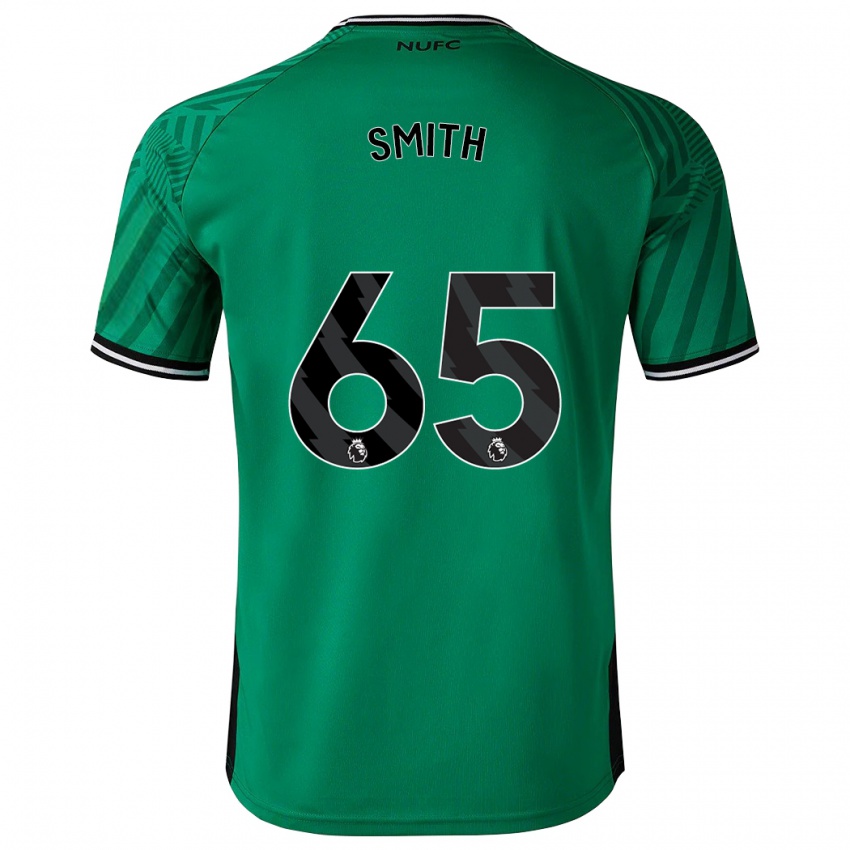 Niño Camiseta Jude Smith #65 Verde 2ª Equipación 2023/24 La Camisa Perú