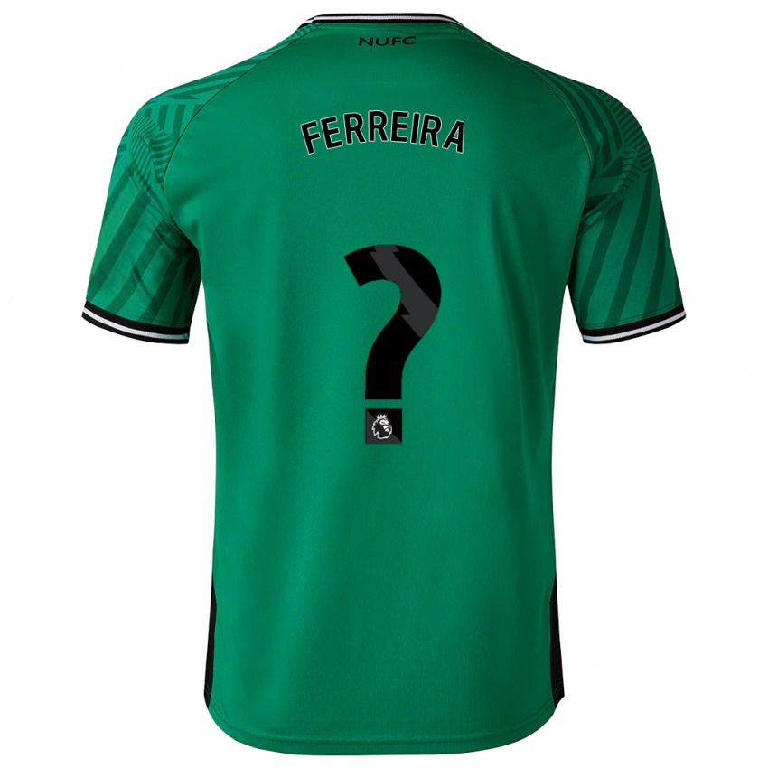 Niño Camiseta Matheos Ferreira #0 Verde 2ª Equipación 2023/24 La Camisa Perú