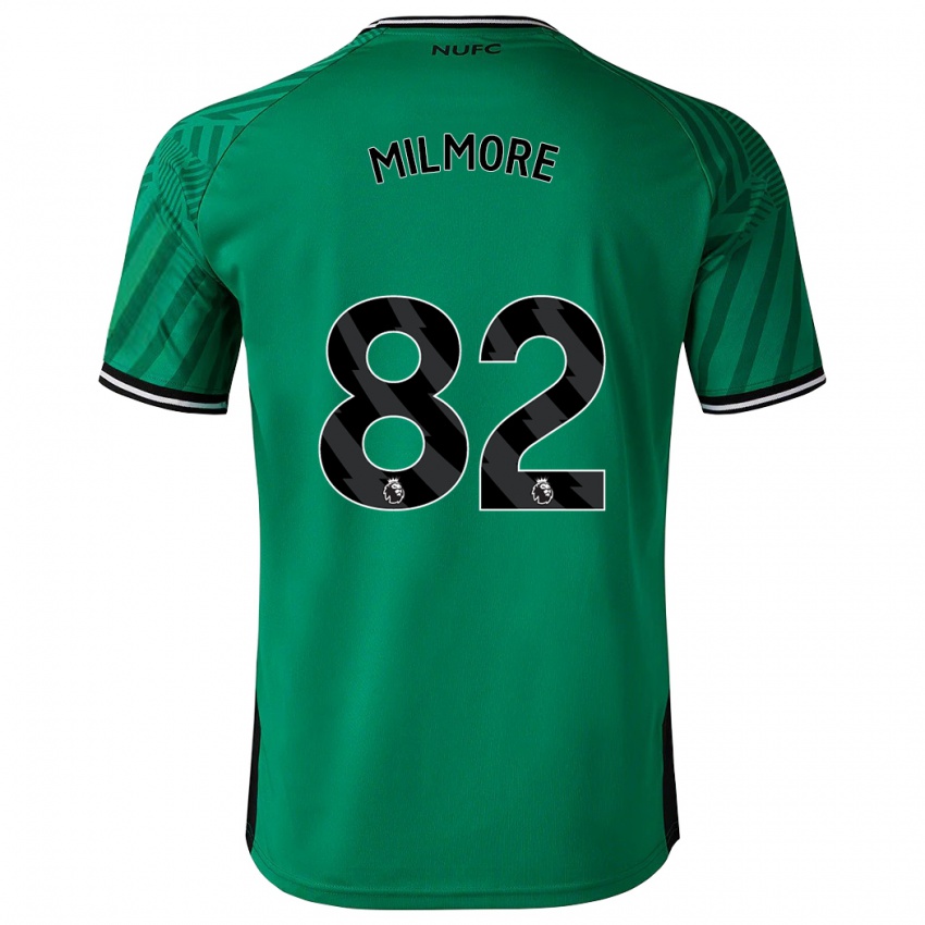 Niño Camiseta Carter Milmore #82 Verde 2ª Equipación 2023/24 La Camisa Perú