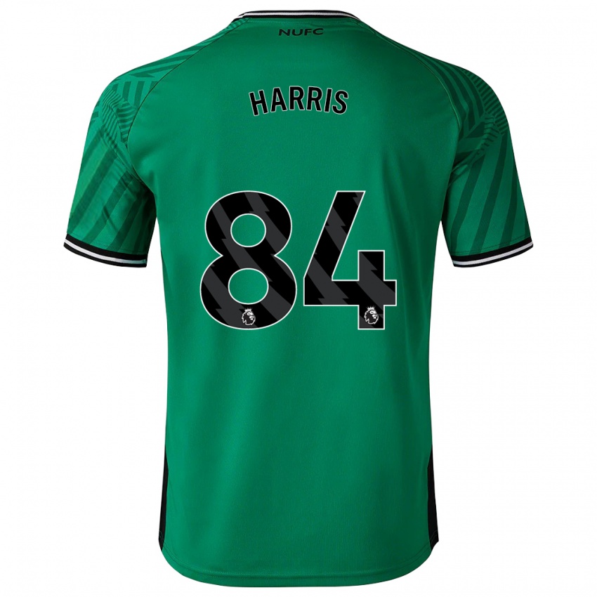 Niño Camiseta Aidan Harris #84 Verde 2ª Equipación 2023/24 La Camisa Perú