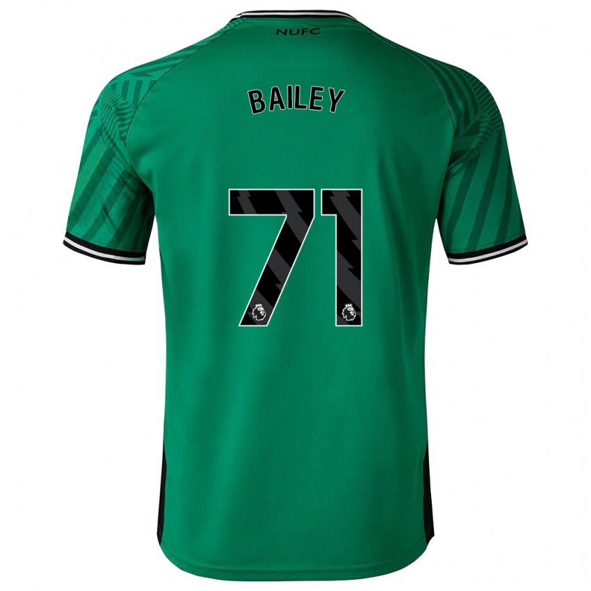 Niño Camiseta Scott Bailey #71 Verde 2ª Equipación 2023/24 La Camisa Perú