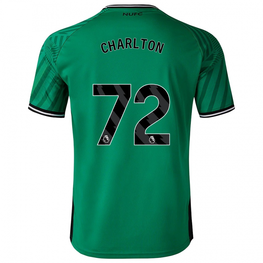 Niño Camiseta Dylan Charlton #72 Verde 2ª Equipación 2023/24 La Camisa Perú