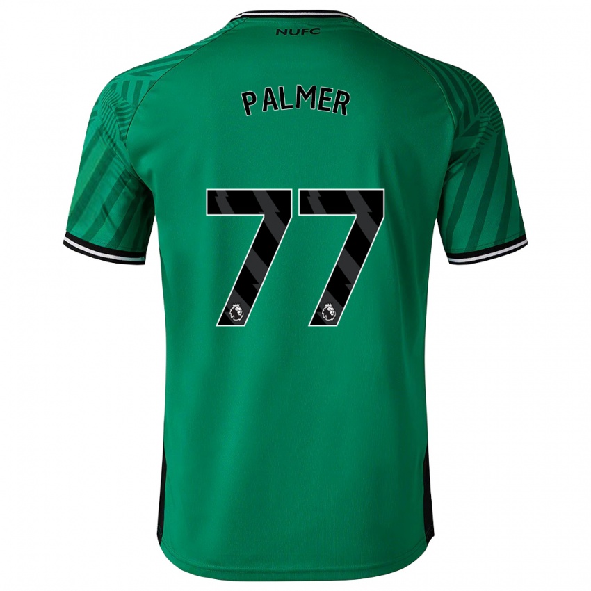 Niño Camiseta Darren Palmer #77 Verde 2ª Equipación 2023/24 La Camisa Perú