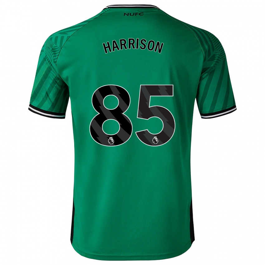 Niño Camiseta Adam Harrison #85 Verde 2ª Equipación 2023/24 La Camisa Perú