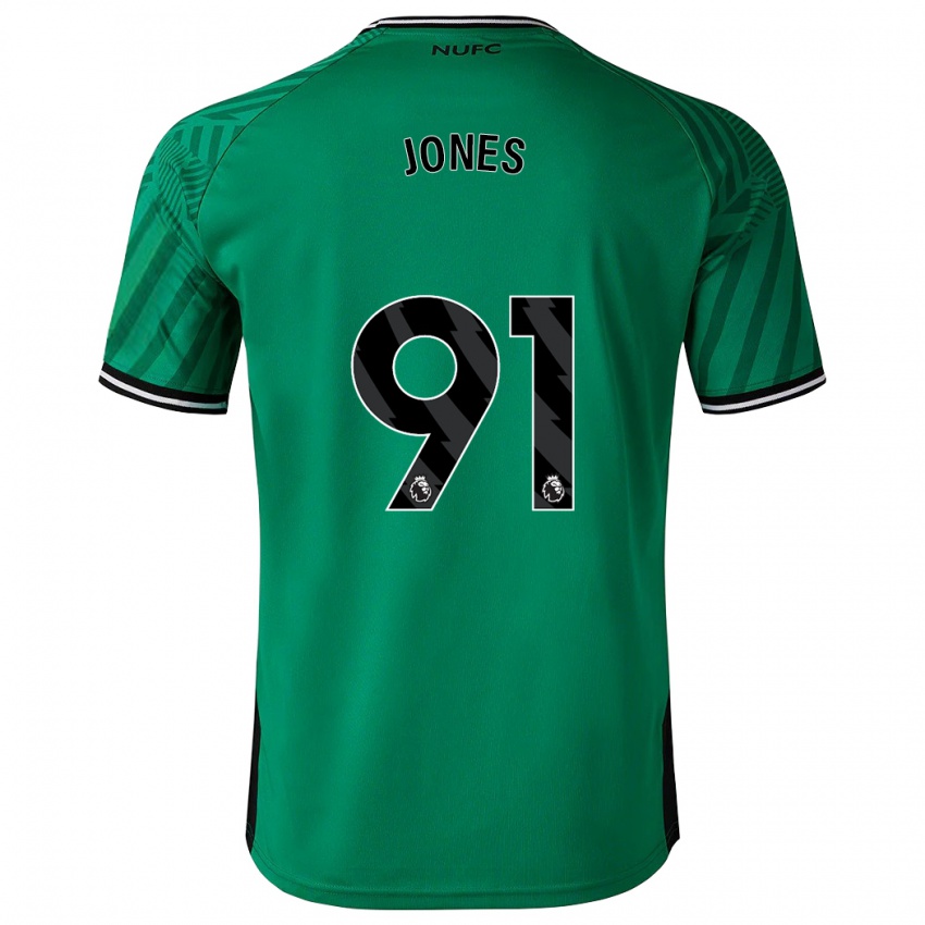 Niño Camiseta Tyler Jones #91 Verde 2ª Equipación 2023/24 La Camisa Perú