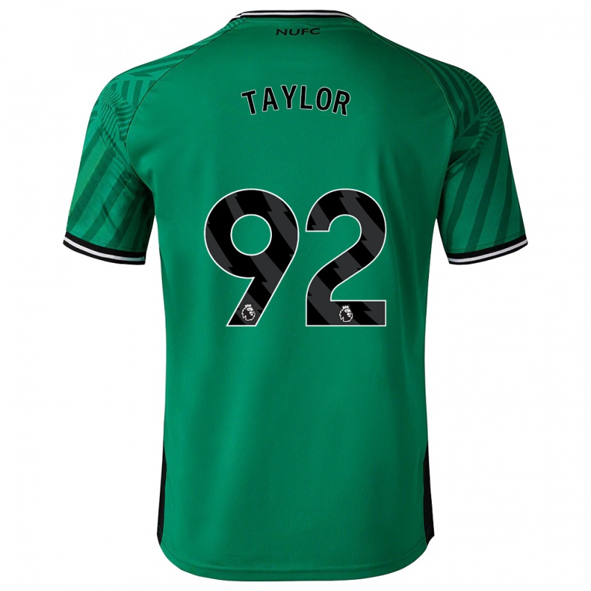 Niño Camiseta Matthew Taylor #92 Verde 2ª Equipación 2023/24 La Camisa Perú