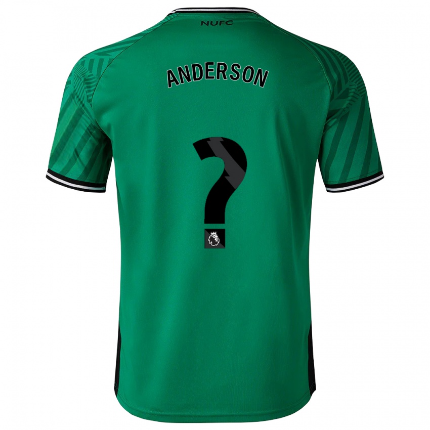 Niño Camiseta Will Anderson #0 Verde 2ª Equipación 2023/24 La Camisa Perú