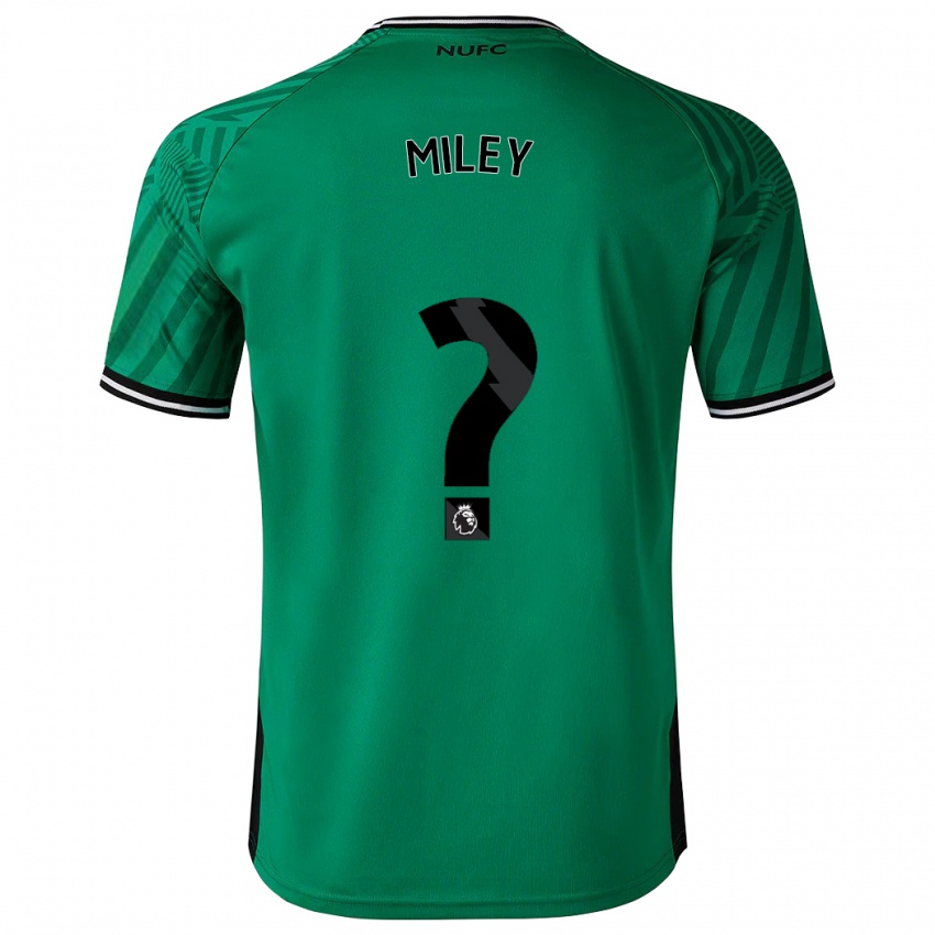 Niño Camiseta Mason Miley #0 Verde 2ª Equipación 2023/24 La Camisa Perú