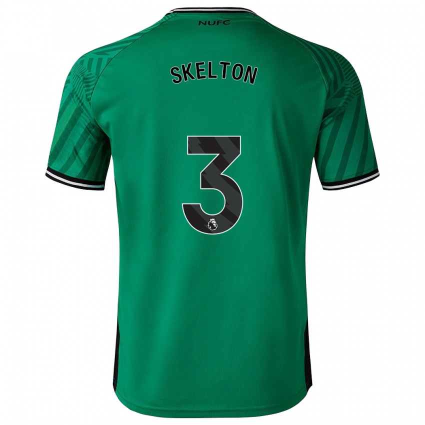 Niño Camiseta Keira Skelton #3 Verde 2ª Equipación 2023/24 La Camisa Perú