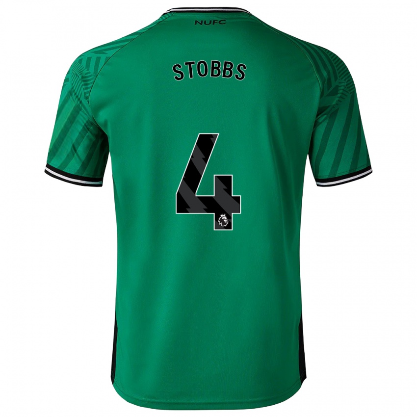 Niño Camiseta Amber-Keegan Stobbs #4 Verde 2ª Equipación 2023/24 La Camisa Perú